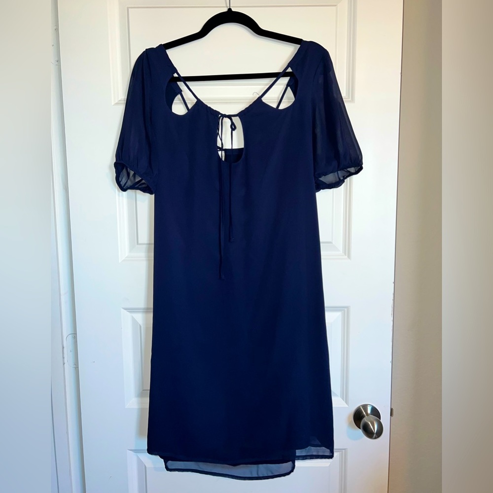 NY&Co Dress (navy blue)